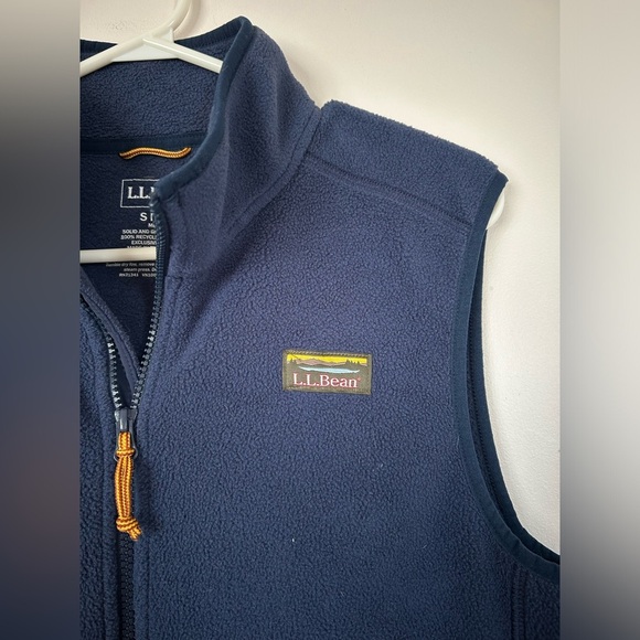 L.L.Bean Mountain Classic Fleece Vest Men’s Small - Picture 4 of 8